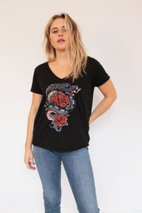 You added <b><u>FIVE Snake T-shirt in Black</u></b> to your cart.