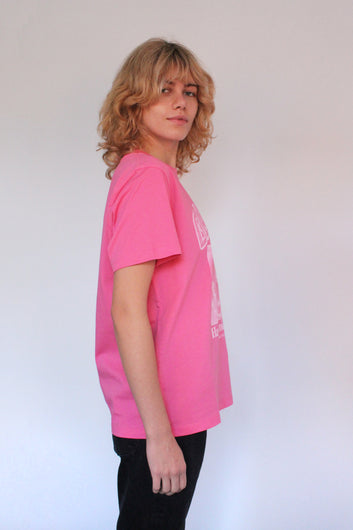 GANNI T3072 Basic Jersey in Rose