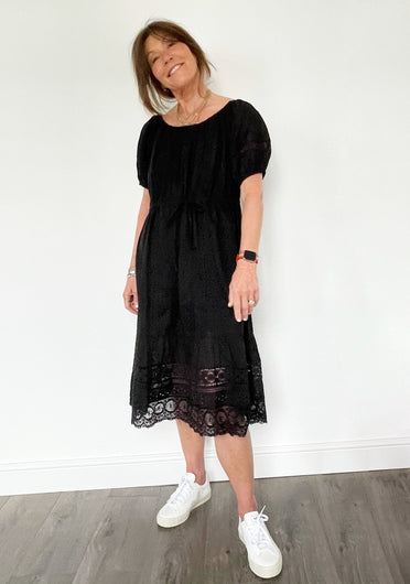 VELVET Adalyn Dress in Black