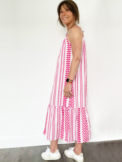 VELVET Dinae Dress in Pink