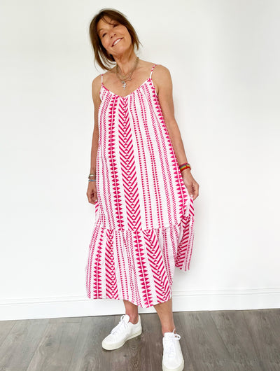 VELVET Dinae Dress in Pink