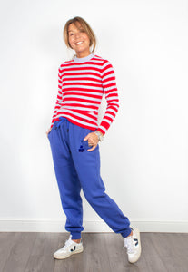 You added <b><u>IM Malonae Sweatpants in Blue</u></b> to your cart.