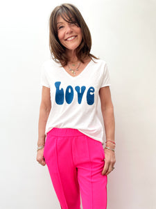 You added <b><u>FIVE TSE2124 LOVE tee in White</u></b> to your cart.