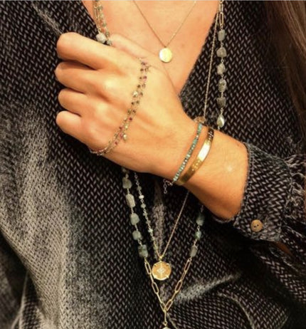 HANKA Trinity Wrap in Zoisite, Peridot