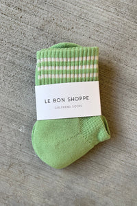 You added <b><u>LBS Girlfriend Socks in Green Leaf</u></b> to your cart.