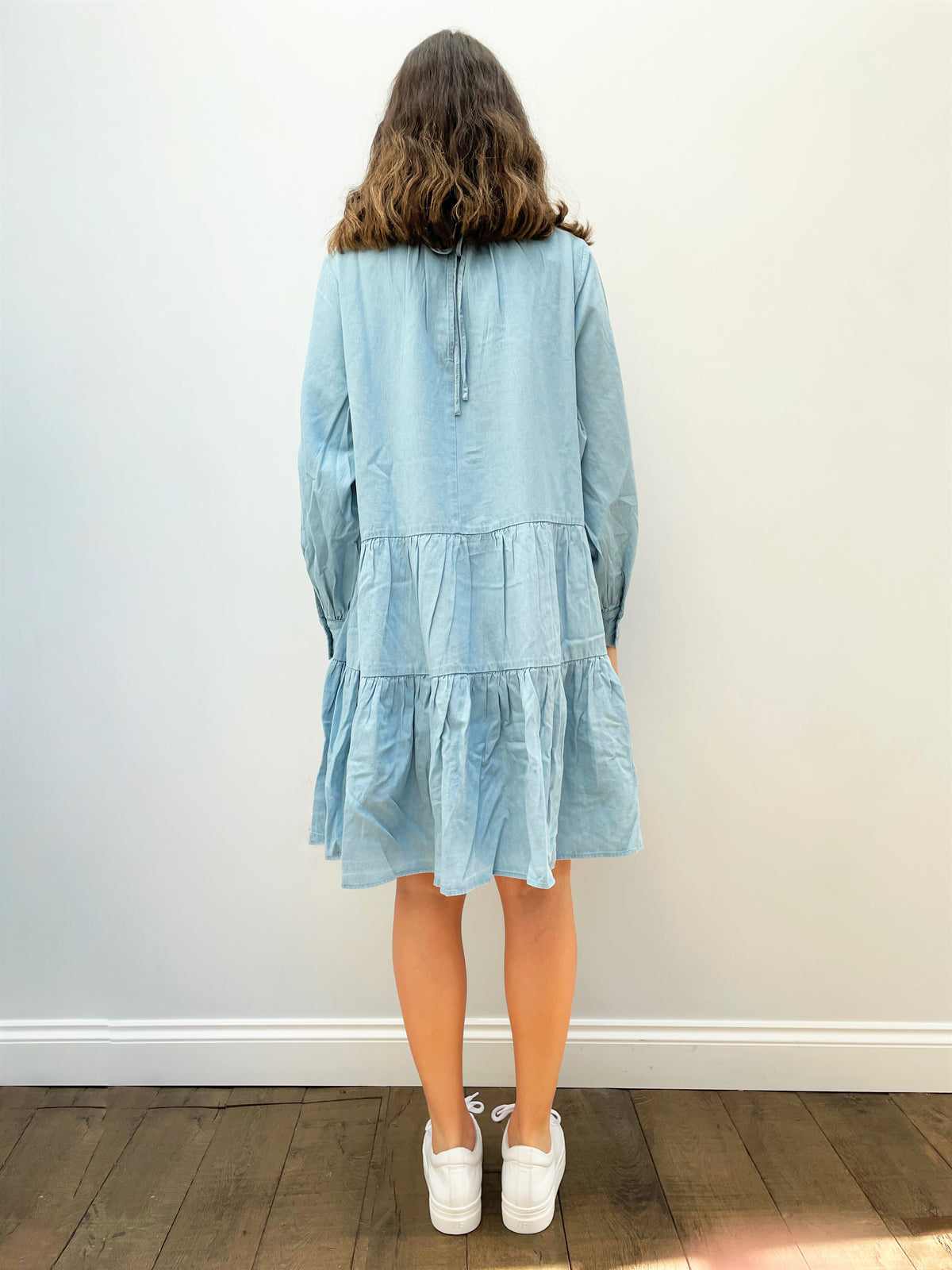 SLF Gilli Short Dress in Light Blue