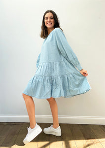 You added <b><u>SLF Gilli Short Dress in Light Blue</u></b> to your cart.