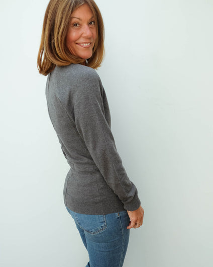 IM Karrick pullover in anthracite