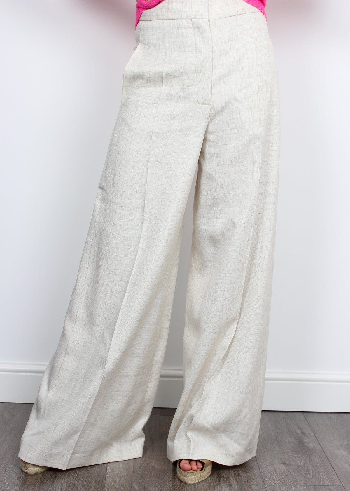 JOSEPH Tacita Trousers in Ecru