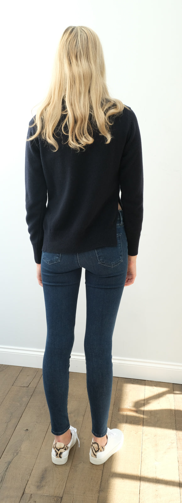 LOR Dotgum knit in navy
