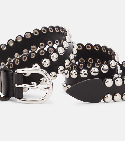 IM Zap Belt in Black, Silver