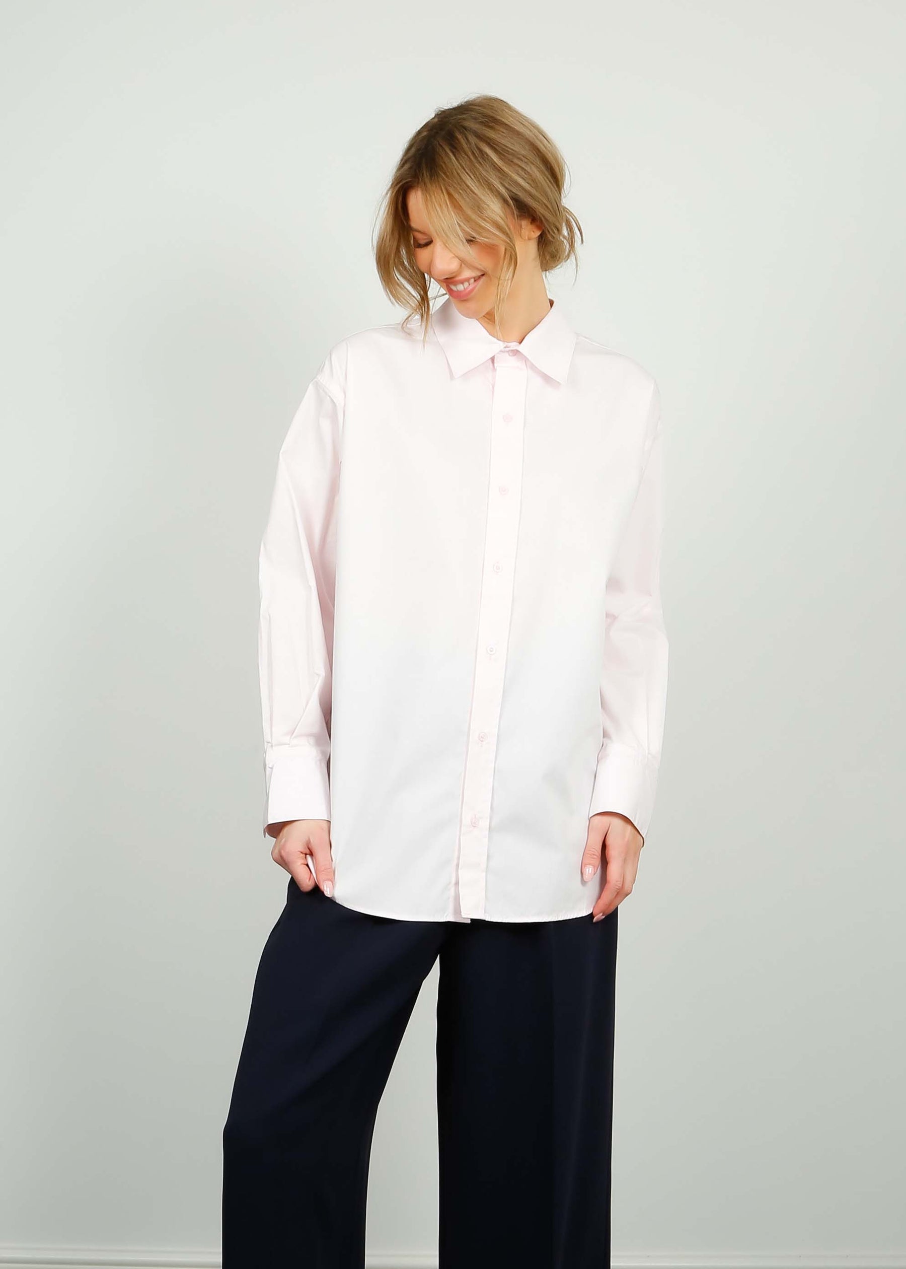 PARK Cotton Shirt in Pink