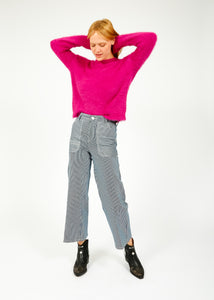 You added <b><u>S&M Elodie Jeans in Striped Denim</u></b> to your cart.