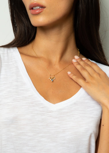 HANKA Princess Necklace in Labradorite