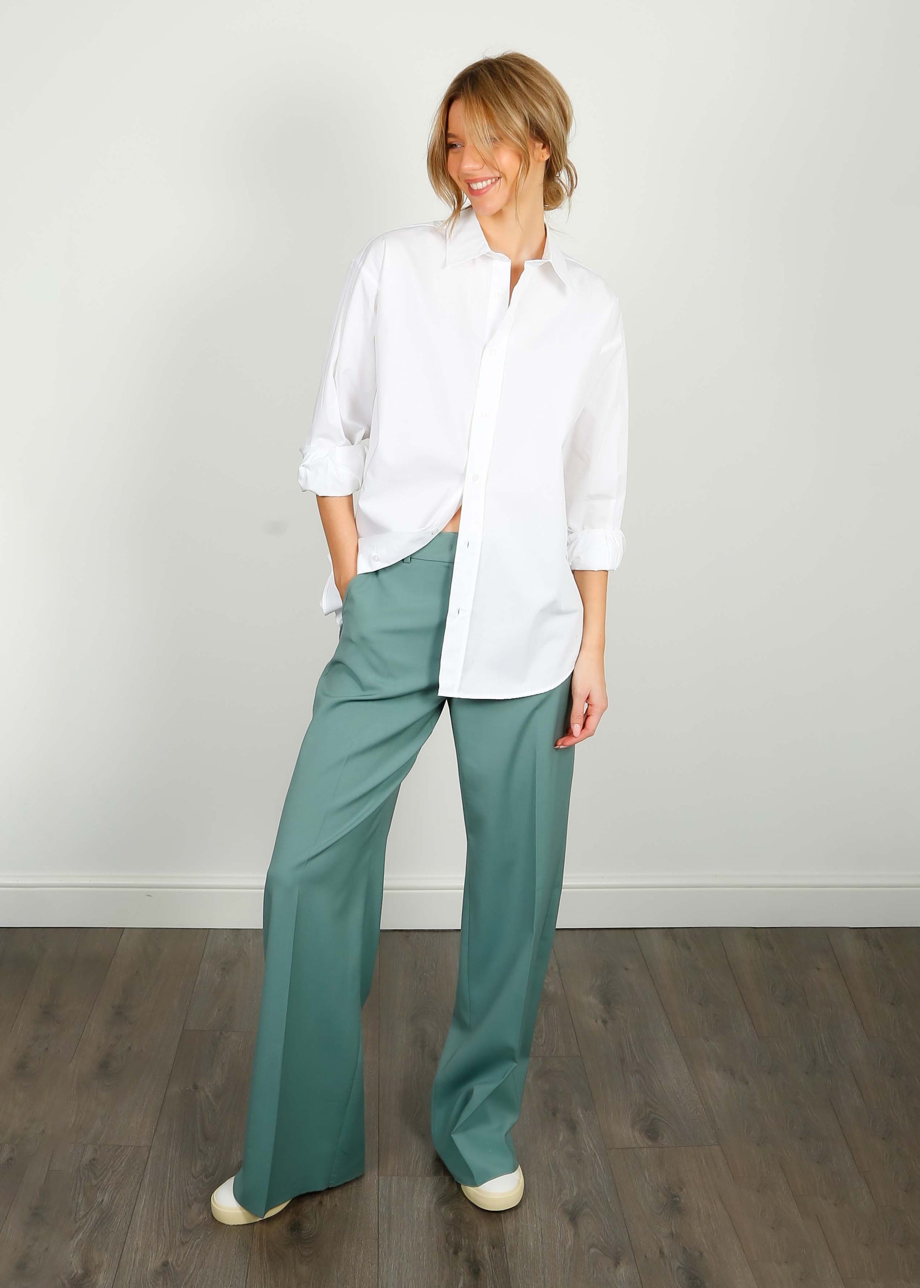 PARK Cotton Shirt in White