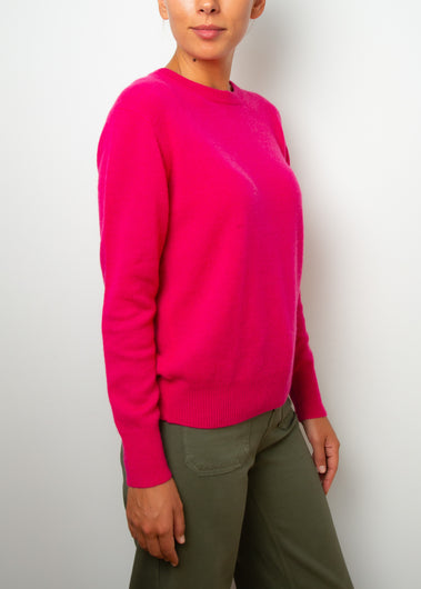 360 Cher Crewneck in Hibiscus