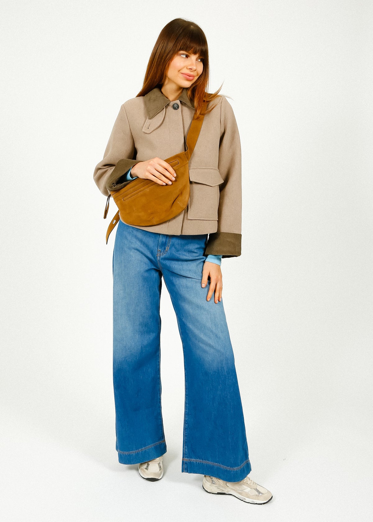 SLF Ashley Wool Jacket in Greige