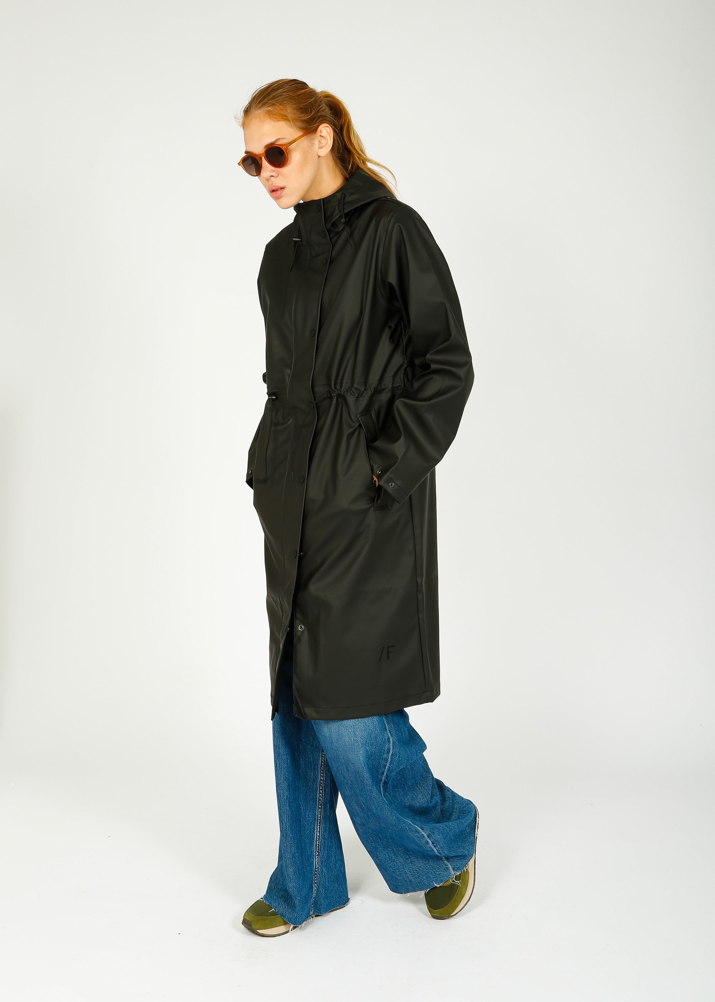 SLF Raya Raincoat in Black