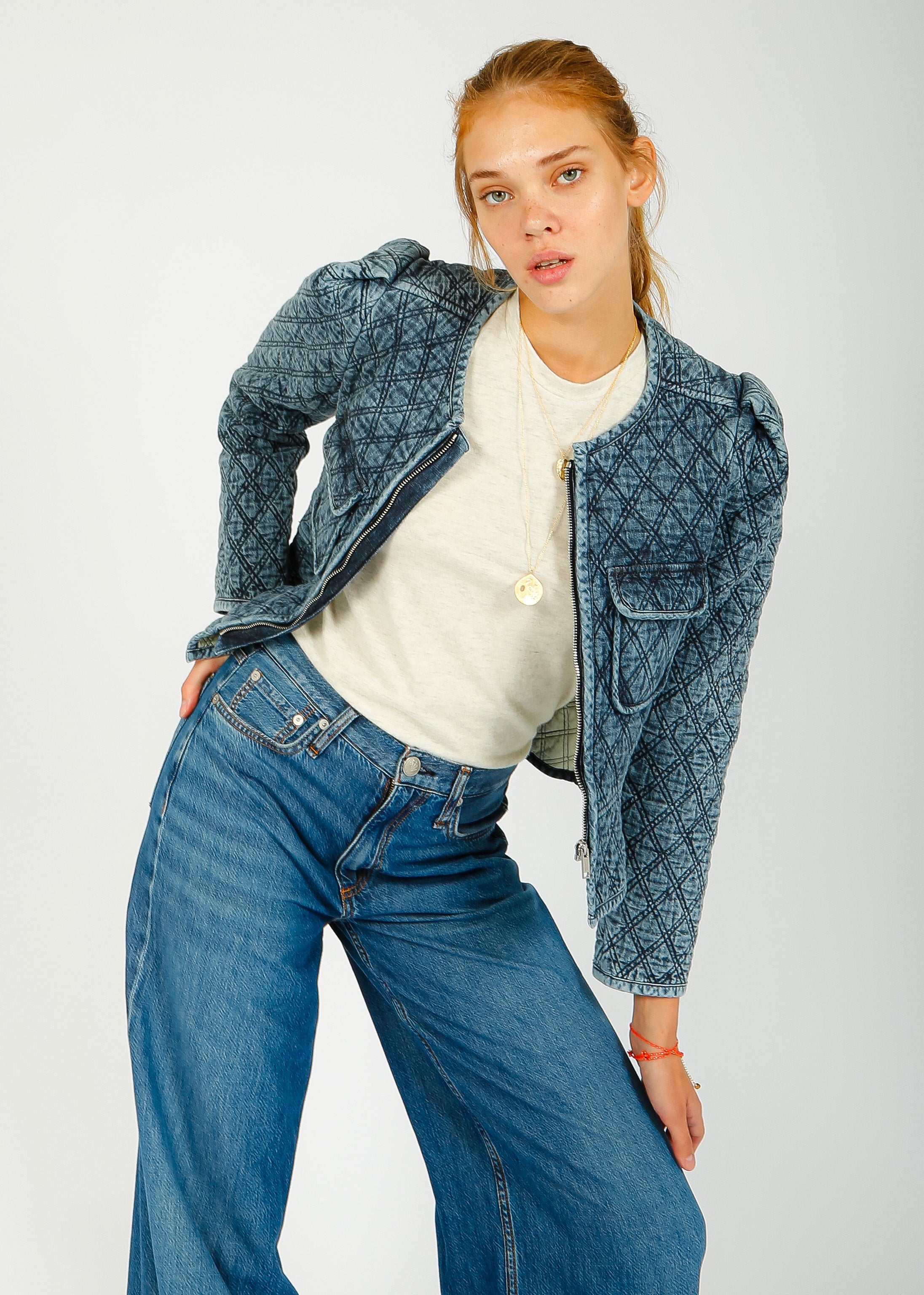 IM Deliona Jacket in Light Blue