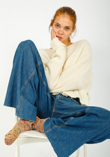 AV East Knit in Pearl Melange