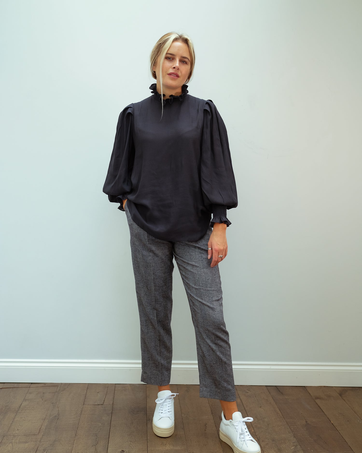 SEC.F Florenza Blouse in Black