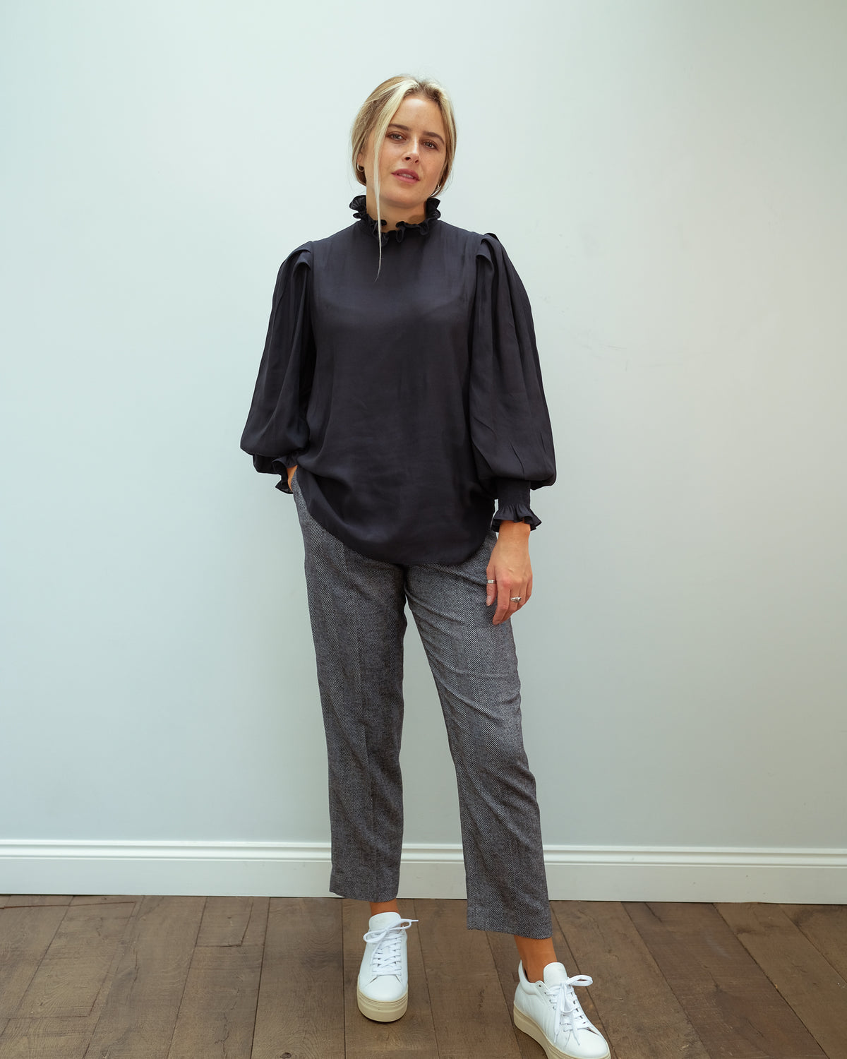 SEC.F Florenza Blouse in Black