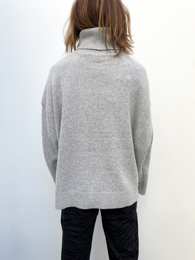 SLF Mino roll neck in grey