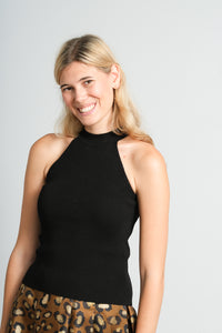 You added <b><u>SLF Solita knit top in black</u></b> to your cart.