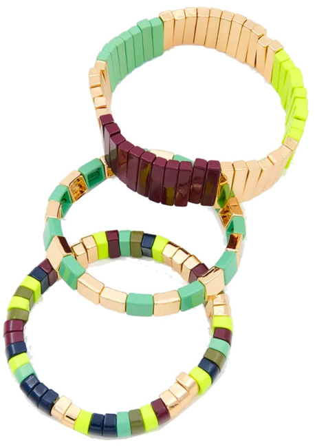EA Felena Elastic Bracelet in Lemon Juice