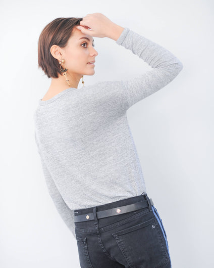 R&B Hudson LS in light grey