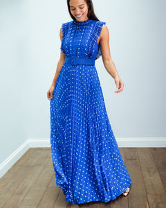 You added <b><u>SP 132 Polka dot chiffon maxi dress in blue</u></b> to your cart.