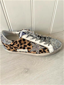 You added <b><u>GG Superstar 102 in Leopard with Glitter Star and Heel</u></b> to your cart.