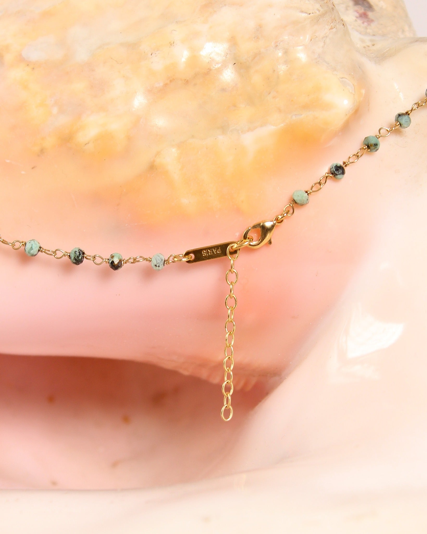 HANKA Link Beads in African Turquoise