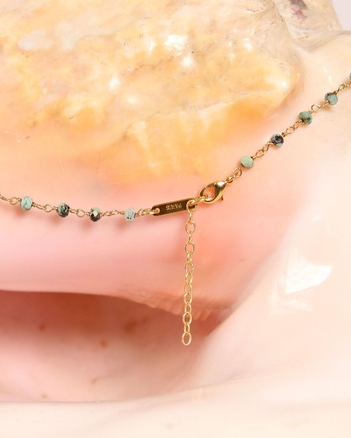HANKA Link Beads in African Turquoise