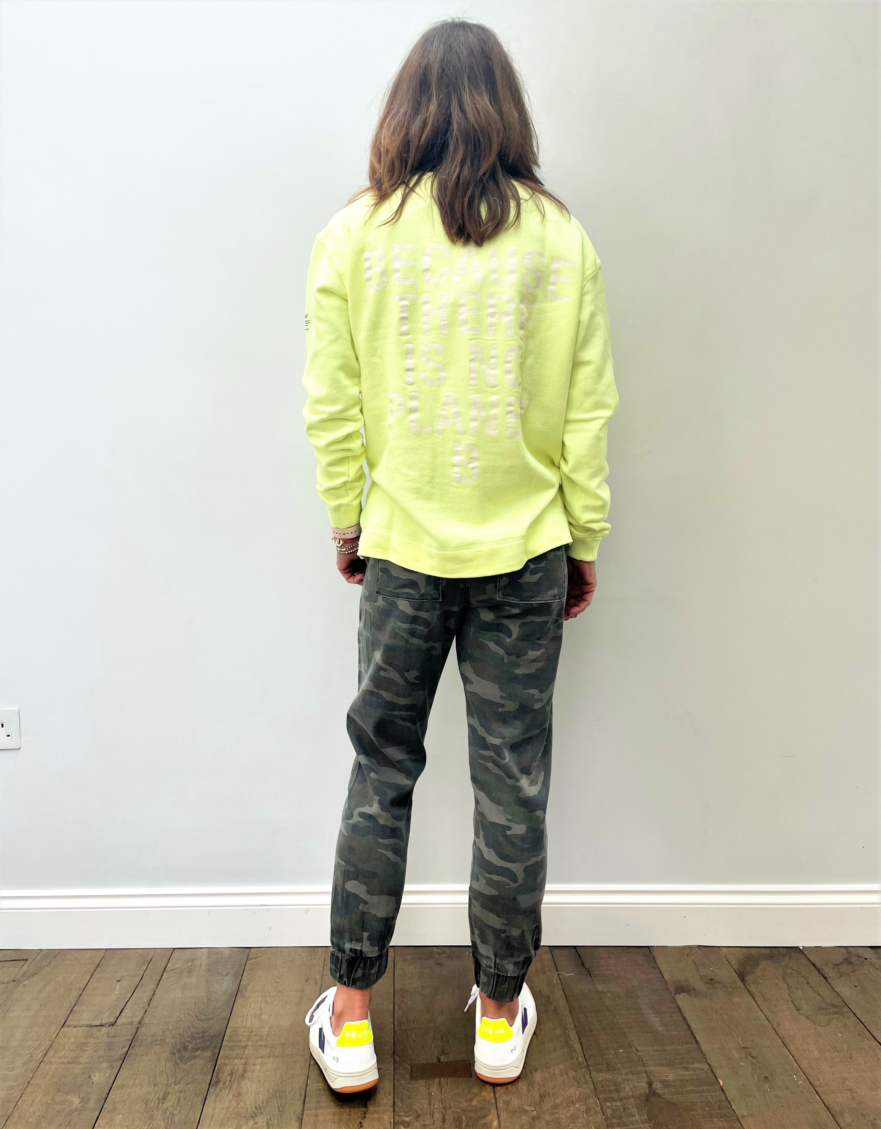 ECOALF Storm Sweatshirt in Yellow