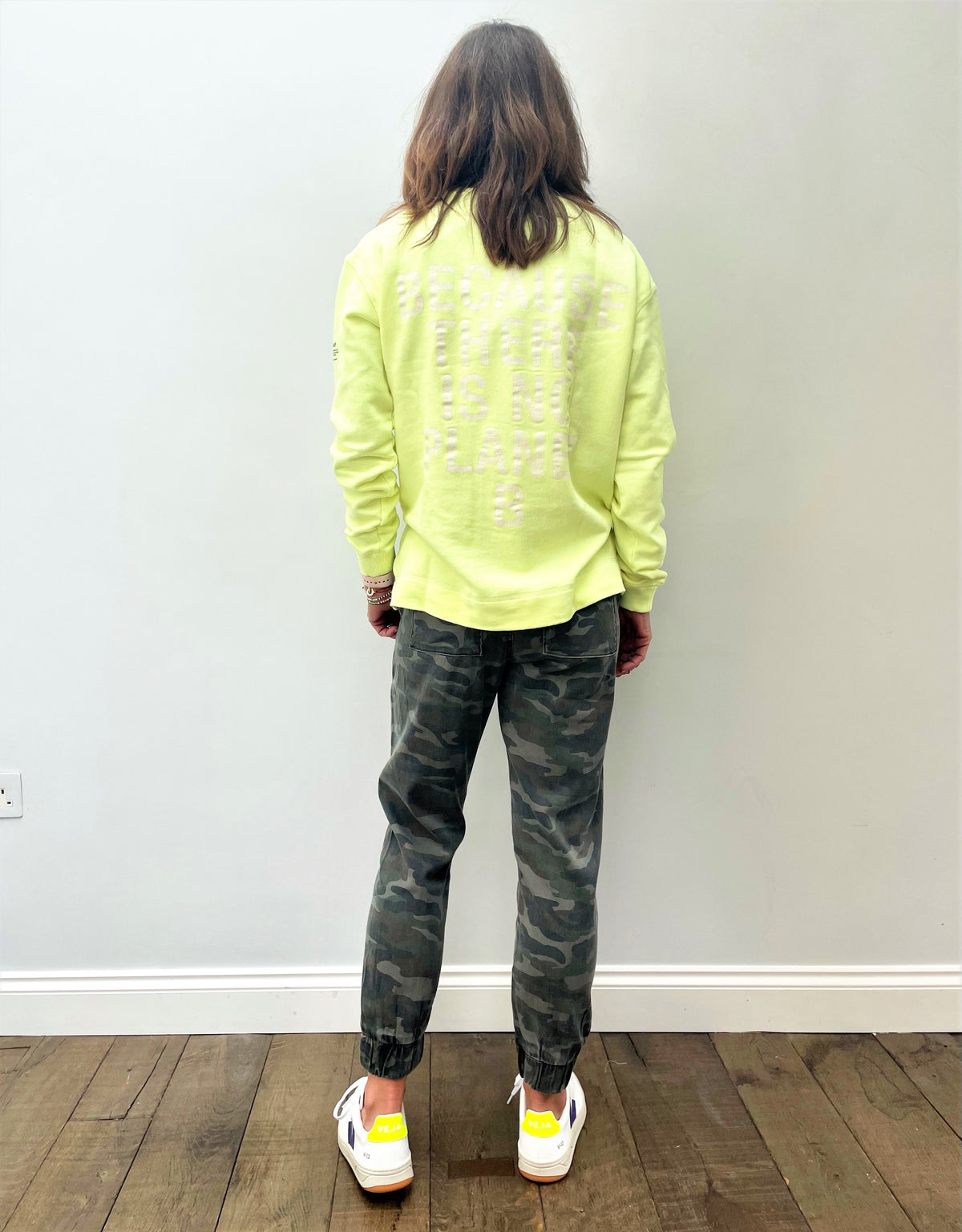 ECOALF Storm Sweatshirt in Yellow