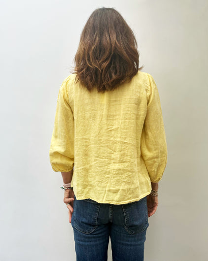 VELVET Ileana Top in Citron